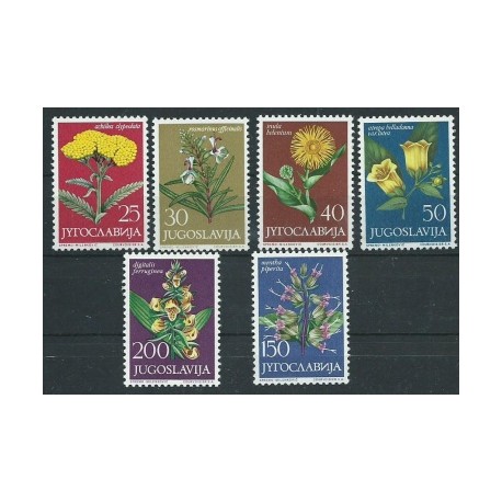 Jugosławia - Nr 1118 - 23 1965r - Kwiaty