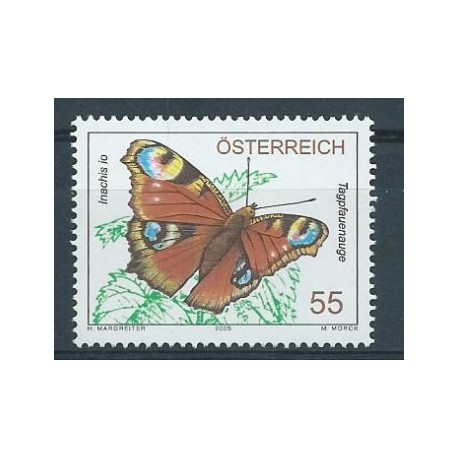 Austria - Nr 2537 2015r - Motyl
