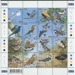 Malta - Nr 1172 - 87 Klb 001r - Ptaki