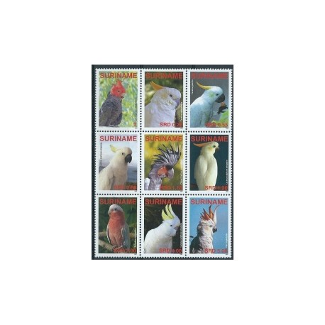 Surinam - Nr 2120 - 28 2007r - Ptaki
