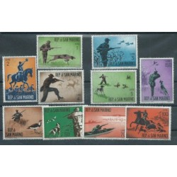 San Marino - Nr 739 - 48 1962r - Ptaki - Psy