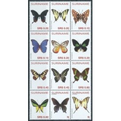 Surinam - Nr 1965 - 76 2005r - Motyle