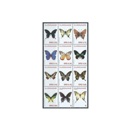 Surinam - Nr 1965 - 76 2005r - Motyle