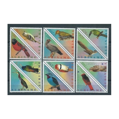 Surinam - Nr 1764 - 75 2001r - Ptaki