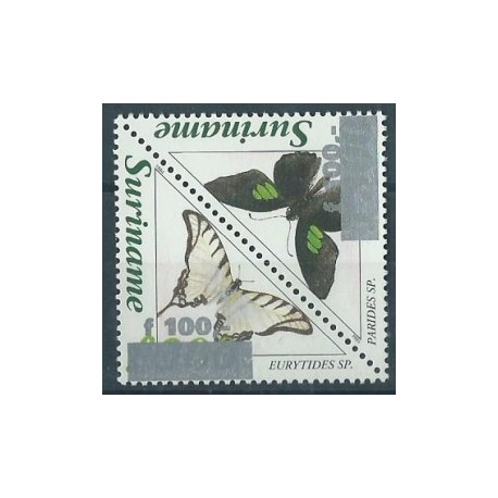 Surinam - Nr 1585 - 86 1997r - Motyle