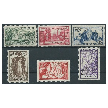 Togo - Nr 107 - 11 1937r - Marynistyka - Kol. francuskie