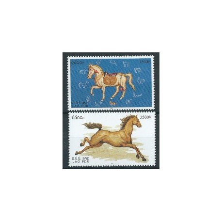 Laos - Nr 1815 - 16 2002r - Konie