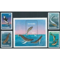 Grenada - Nr 1197 - 00 Bl 112 1982r - Ssaki morskie