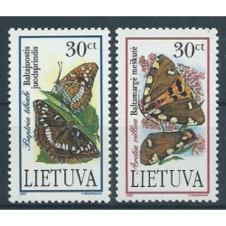 Litwa - Nr 589 - 90 1995r - Motyle