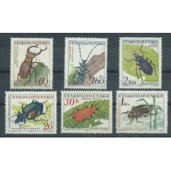 Czechosłowacja - Nr 1371 - 76 1962r - Insekty