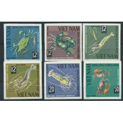 Wietnam N. - Nr 387 - 92 B 1965r - Fauna morska