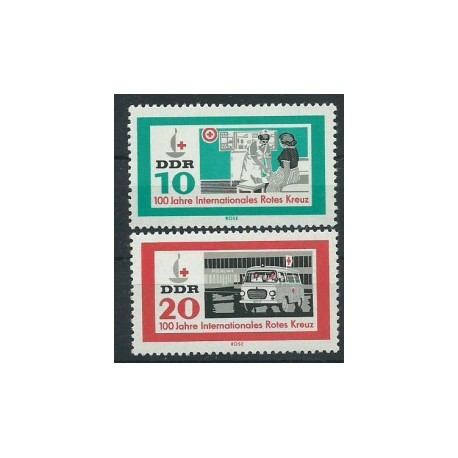 NRD - Nr 956 - 57 1963r - Czerwony Krzyż