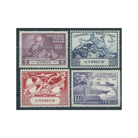 Cypr - Nr 159 - 62 1949r - UPU