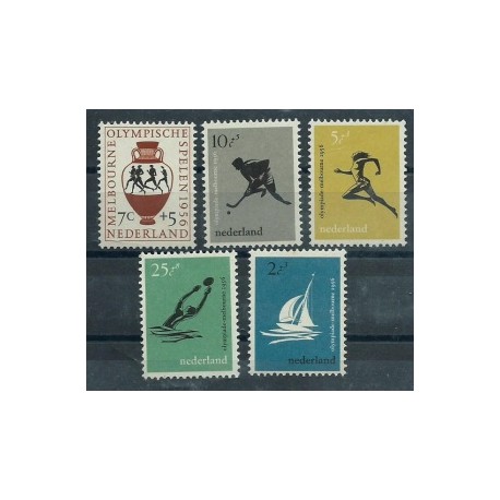 Holandia - Nr 678 - 82 1956r - Sport - Olimpiada