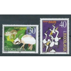 Jugosławia - Nr 2985 - 86 2000r - Malarstwo