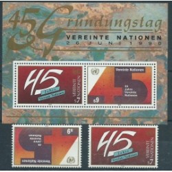 ONZ Wien - Nr 104 - 05 Bl 5 1990r