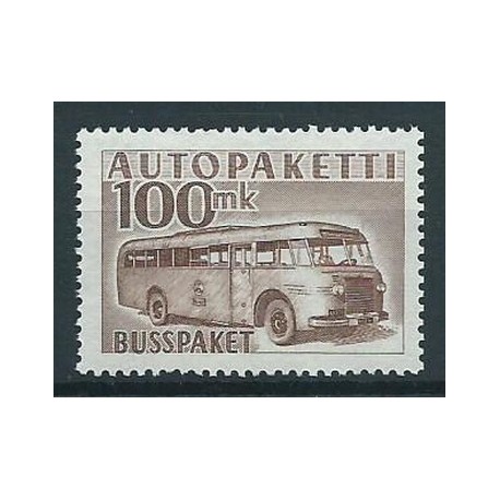Finlandia - Nr 009 1958r - Samochód pocztowy