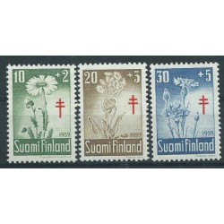 Finlandia - Nr 509 - 11 1959r - Kwiaty
