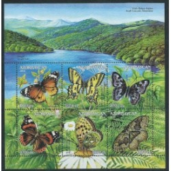 Azerbejdżan - Bl 502002r - Motyle