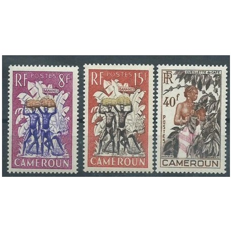 Kamerun - Nr 306 - 081954r - Owoce - Kol. francuskie