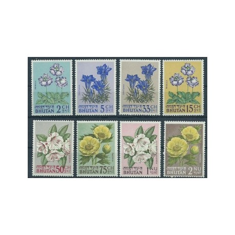 Bhutan - Nr 045 - 521969r - Kwiaty