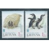 Litwa - Nr 733 - 34 2000r - Ptaki - Ssaki morskie