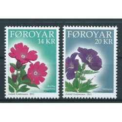 Wyspy Owcze - Nr 724 - 252011r - Kwiaty