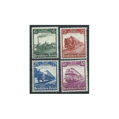 Niemcy - Nr 580 - 831935r - Koleje