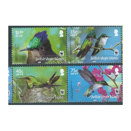 Wyspy Dziewicze - Nr 1238 - 412014r - WWF - Ptaki