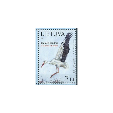 Litwa - Nr 11302013r - Ptak