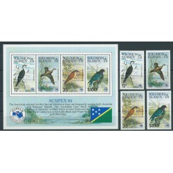 Wyspy Salomona - Nr 540 - 43 Bl 151984r - Ptaki