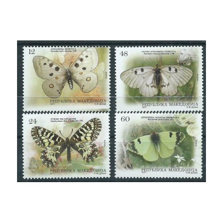 Macedonia - Nr 614 - 172011r - Motyle