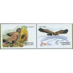 Tajikistan - Nr 690 - 912015r - Ptaki