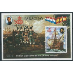 Paragwaj - Bl 422 1985r - Marynistyka