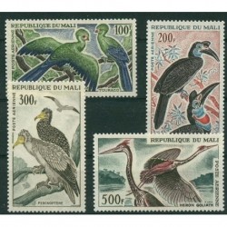 Mali - Nr 093 - 96 1965r - Ptaki