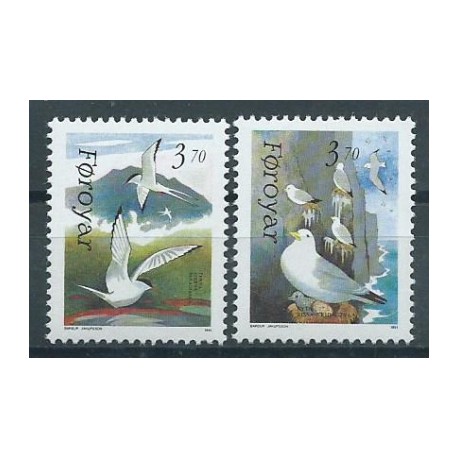 Wyspy Owcze - Nr 221 - 221991r - Ptaki