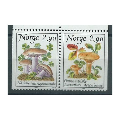 Norwegia - Nr 990 - 911988r - Grzyby