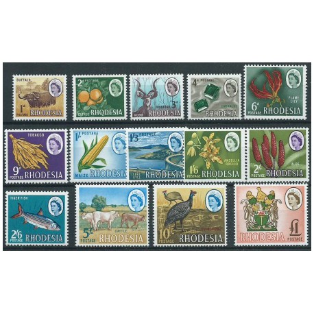 Rhodesia - Nr 024 - 371966r - Ptaki - Ryby