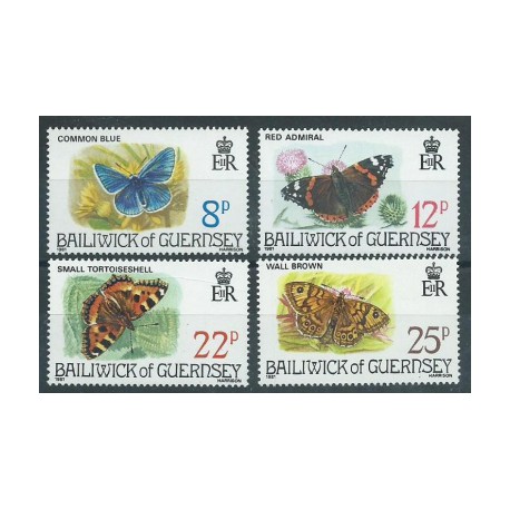 Guernsey - Nr 218 - 211981r - Motyle