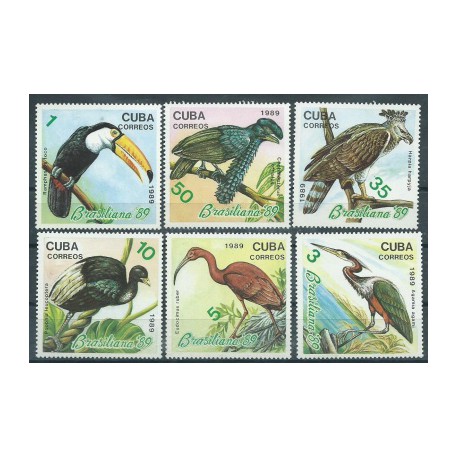 Kuba - Nr 3300 - 051989r - Ptaki