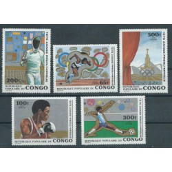 Kongo - Nr 707 - 111979r - Sport - Olimpiada