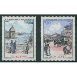 Monako - Nr 1841 - 42 1987r - Słania