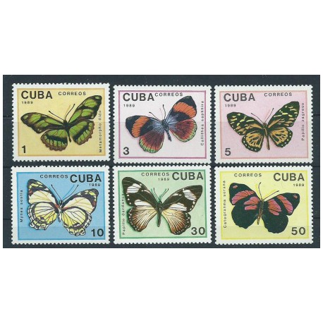 Kuba - Nr 3265 - 701989r - Motyle