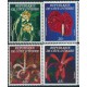 Wybrzeże Kości Słoniowej - Nr 532 ABCD 1977r - Kwiaty