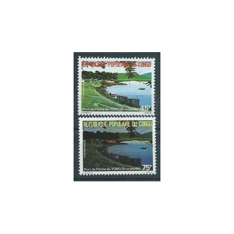 Kongo - Nr 698 - 991979r - Wioska rybacka