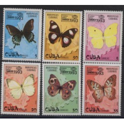 Kuba - Nr 3699 - 041993r - Motyle