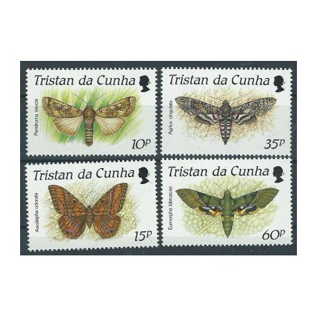 Tristan da Cunha - Nr 485 - 881990r - Motyle - Ćmy