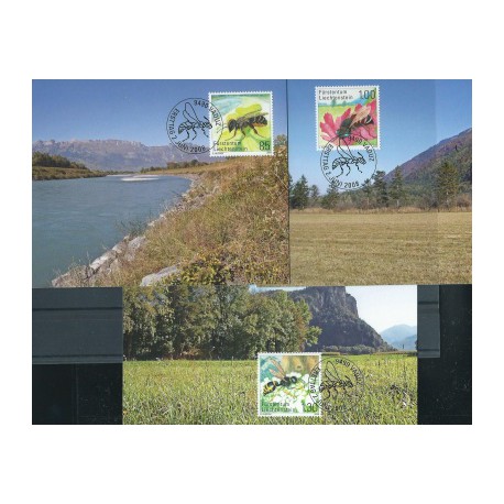 Liechtenstein - Nr 1482 - 84 Koperty2008r - Pszczoły