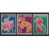 Albania - Nr 633 - 35 1961r - Kwiaty