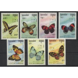 Kambodża - Nr 1075 - 811989r - Motyle